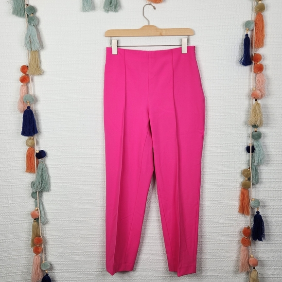 Zara High Rise Minimalist Trouser - Picture 4 of 7